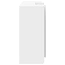 vidaXL fehér, rétegelt fa recepciós asztal 200 x 50 x 103,5 cm