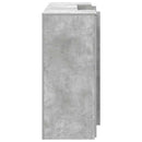 vidaXL recepciós pult betonszürke 200x50x103,5 cm szerelt fa