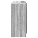 vidaXL recepciós pult szürke sonoma 200x50x103,5 cm szerelt fa