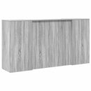 vidaXL recepciós pult szürke sonoma 200x50x103,5 cm szerelt fa