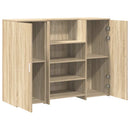 vidaXL recepciós pult sonoma tölgy 135x50x103,5 cm szerelt fa