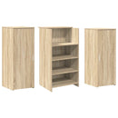 vidaXL recepciós pult sonoma tölgy 135x50x103,5 cm szerelt fa
