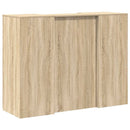 vidaXL recepciós pult sonoma tölgy 135x50x103,5 cm szerelt fa