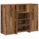 vidaXL recepciós pult antik fa 135x50x103,5 cm szerelt fa