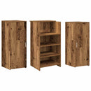 vidaXL recepciós pult antik fa 135x50x103,5 cm szerelt fa