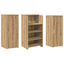vidaXL recepciós pult kézműves tölgy 135x50x103,5 cm szerelt fa