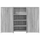 vidaXL recepciós pult szürke sonoma 155x50x103,5 cm szerelt fa