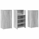vidaXL recepciós pult szürke sonoma 155x50x103,5 cm szerelt fa
