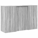 vidaXL recepciós pult szürke sonoma 155x50x103,5 cm szerelt fa