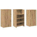 vidaXL recepciós pult kézműves tölgy 155x50x103,5 cm szerelt fa
