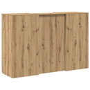 vidaXL recepciós pult kézműves tölgy 155x50x103,5 cm szerelt fa