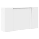 vidaXL fehér, rétegelt fa recepciós asztal 180 x 50 x 103,5 cm