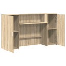 vidaXL recepciós pult sonoma tölgy 180x50x103,5 cm szerelt fa
