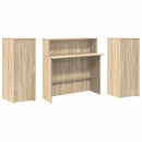vidaXL recepciós pult sonoma tölgy 180x50x103,5 cm szerelt fa