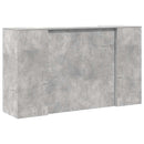vidaXL recepciós pult betonszürke 180x50x103,5 cm szerelt fa