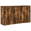 vidaXL recepciós pult füstös tölgy 180x50x103,5 cm szerelt fa