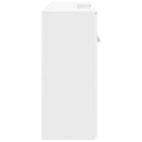 vidaXL recepciós pult fehér 200x50x103,5 cm szerelt fa