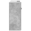 vidaXL recepciós pult betonszürke 200x50x103,5 cm szerelt fa