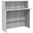 vidaXL recepciós pult szürke sonoma 200x50x103,5 cm szerelt fa