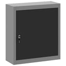 vidaXL Szerszám szekrény polcokkal Fekete és Szürke 50 x 20 x 55 cm