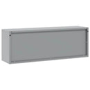 vidaXL Szerszám szekrény tárolóval Piros és Szürke 100 x 25 x 35 cm