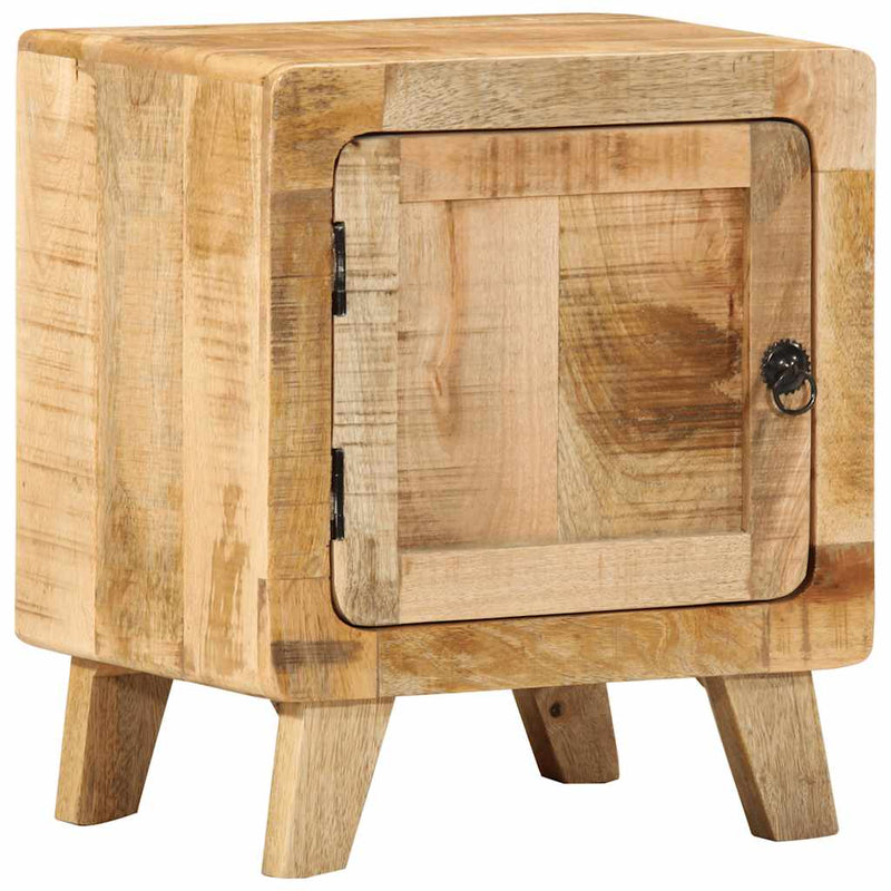 vidaXL éjjeliszekrény 2 db 40x32x46 cm tömör nyers mangófa
