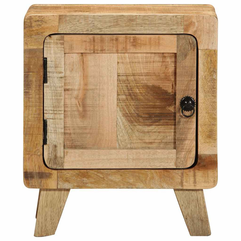 vidaXL éjjeliszekrény 2 db 40x32x46 cm tömör nyers mangófa