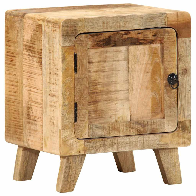 vidaXL éjjeliszekrény 2 db 40x32x46 cm tömör nyers mangófa