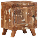 vidaXL éjjeliszekrény 2 db 40x32x46 cm tömör újrahasznosított fa