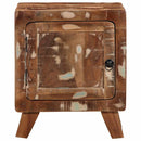 vidaXL éjjeliszekrény 2 db 40x32x46 cm tömör újrahasznosított fa