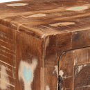 vidaXL éjjeliszekrény 2 db 40x32x46 cm tömör újrahasznosított fa