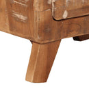 vidaXL éjjeliszekrény 2 db 40x32x46 cm tömör újrahasznosított fa