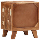 vidaXL éjjeliszekrény 2 db 40x32x46 cm tömör újrahasznosított fa
