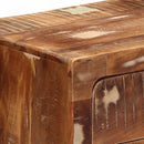 vidaXL éjjeliszekrény 2 db 40x32x46 cm tömör újrahasznosított fa