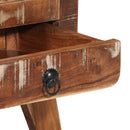 vidaXL 2 db tömör újrahasznosított fa éjjeliszekrény 37x32x50 cm