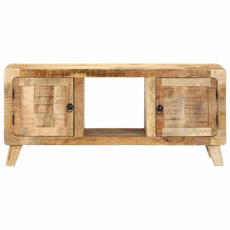 vidaXL tömör nyers mangófa TV-szekrény 105x46x32 cm