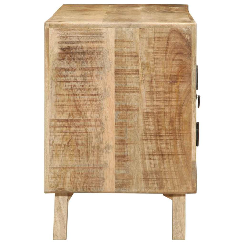 vidaXL tömör nyers mangófa TV-szekrény 105x46x32 cm