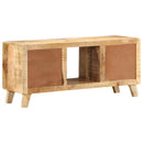 vidaXL tömör nyers mangófa TV-szekrény 105x46x32 cm
