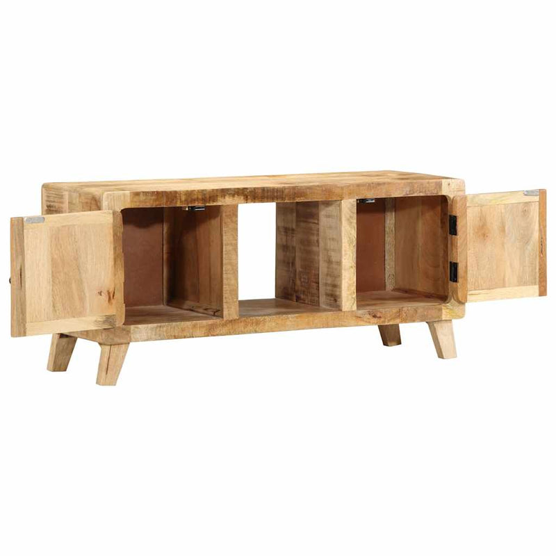 vidaXL tömör nyers mangófa TV-szekrény 105x46x32 cm