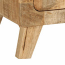 vidaXL tömör nyers mangófa TV-szekrény 105x46x32 cm