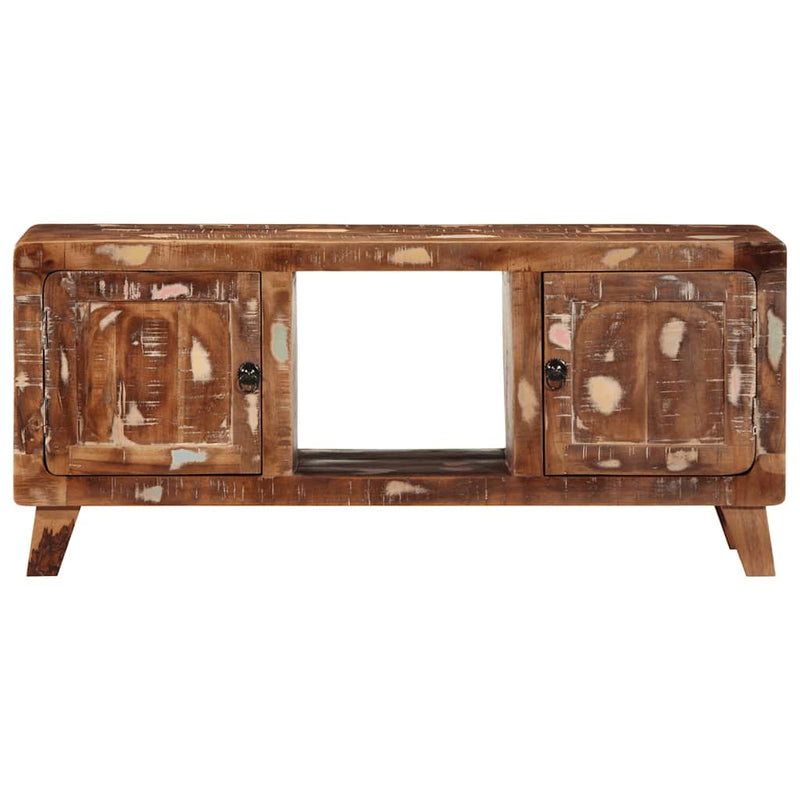 vidaXL tömör újrahasznosított fa TV-szekrény 105x46x32 cm