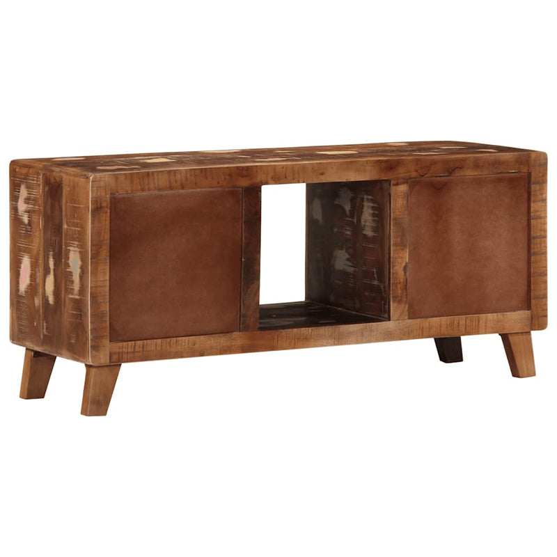 vidaXL tömör újrahasznosított fa TV-szekrény 105x46x32 cm