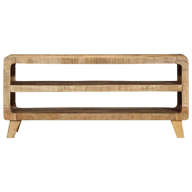 vidaXL tömör nyers mangófa TV-szekrény 105x46x32 cm