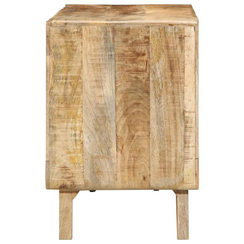 vidaXL tömör nyers mangófa TV-szekrény 105x46x32 cm