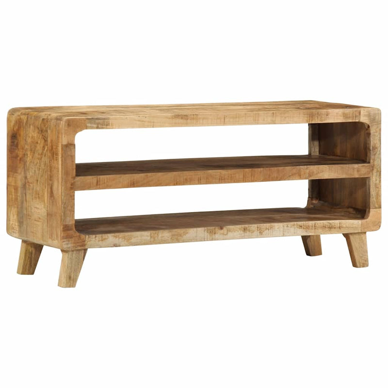 vidaXL tömör nyers mangófa TV-szekrény 105x46x32 cm