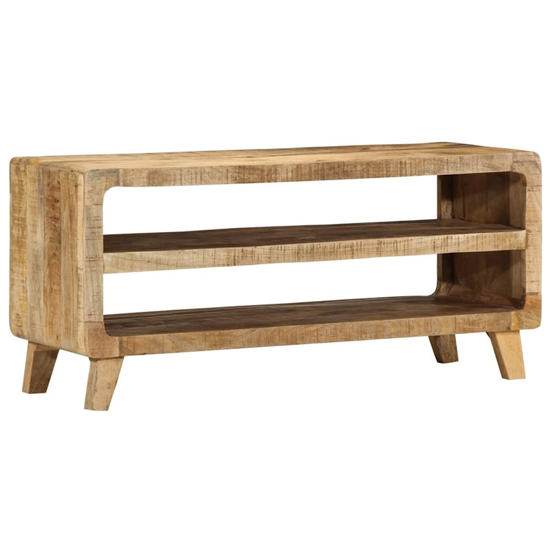 vidaXL tömör nyers mangófa TV-szekrény 105x46x32 cm