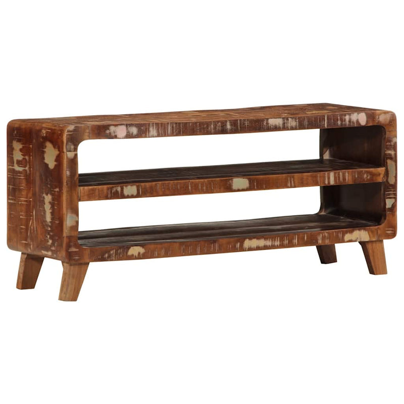 vidaXL tömör újrahasznosított fa TV-szekrény 105x46x32 cm