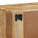 vidaXL tömör nyers mangófa falra szerelhető TV-szekrény 100x32x25 cm