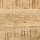 vidaXL tömör nyers mangófa falra szerelhető TV-szekrény 100x32x25 cm