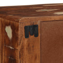 vidaXL tömör újrahasznosított falra szerelhető TV-szekrény 100x32x25cm